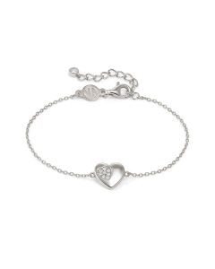 Bransoletka Nomination Italy Petit Sparkle srebrna serduszko 242300/004