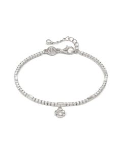 Bransoletka Nomination Italy Petit Sparkle srebrna koniczynka 242302/001
