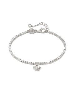 Bransoletka Nomination Italy Petit Sparkle srebrna serduszko 242302/004