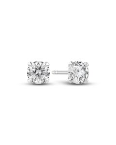 Kolczyki Sif Jakobs Venice Solitaire Medio z diamentami labolatoryjnymi białe złoto 14K 0.50 ct SJ-E2502-WD-WG