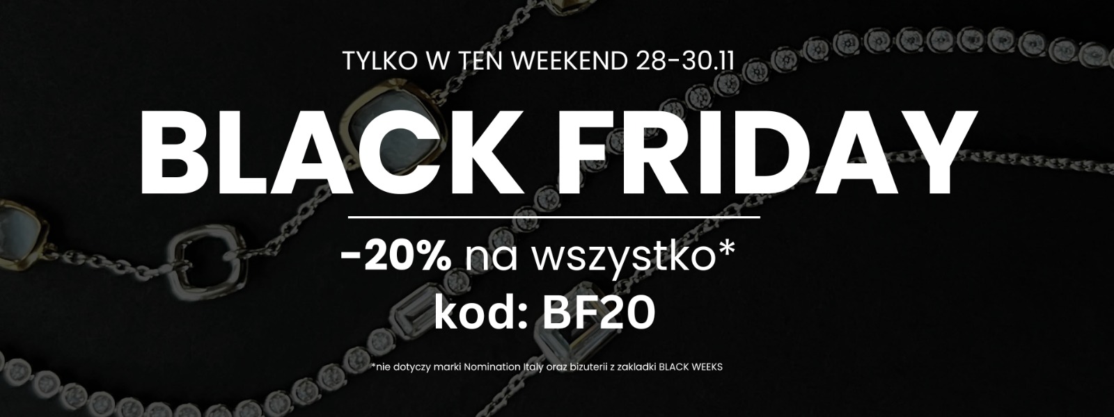 BLACK FRIDAY -20%